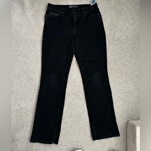 Levi’s Women Black Jeans 505 Straight Leg